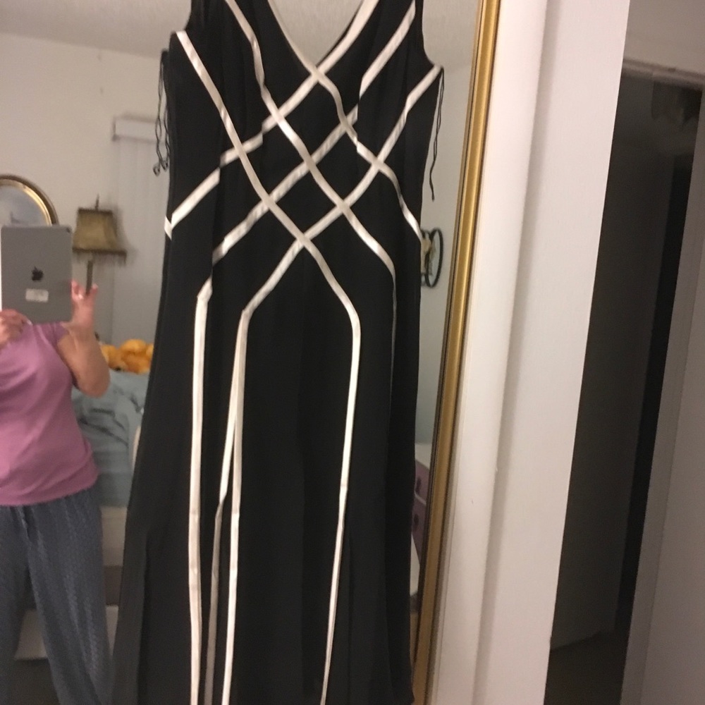 Navy blue dress